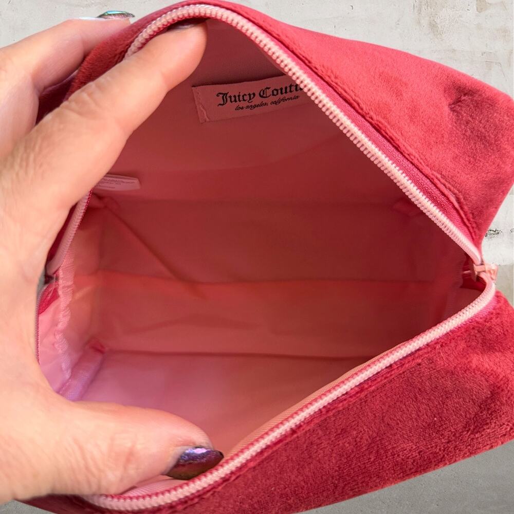 Juicy Couture "Loseth Not Thy Cool" Cosmetic Bag NWT - Picture 5 of 5